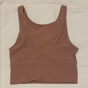 lululemon athletica Brown Tank Top